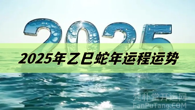 2025年乙巳蛇年运程运势-梵朴堂开运网fanputang.com